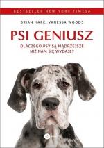 Okładka Psi geniusz (Dlaczego psy są mądrzejsze niż nam się wydaje?)