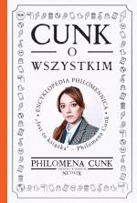 Okładka Cunk o wszystkim. Encyklopedia Philomennica