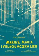 Okładka Marius, magia i Wilkołaczka Liisi