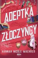 Okładka Adeptka złoczyńcy