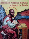 Okładka Sentencje religijno-moralne w listach św. Pawła